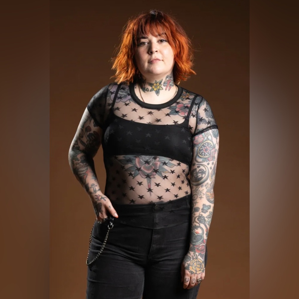 Tomboy Butterfly Riley Star Lace Top from Girrlscout